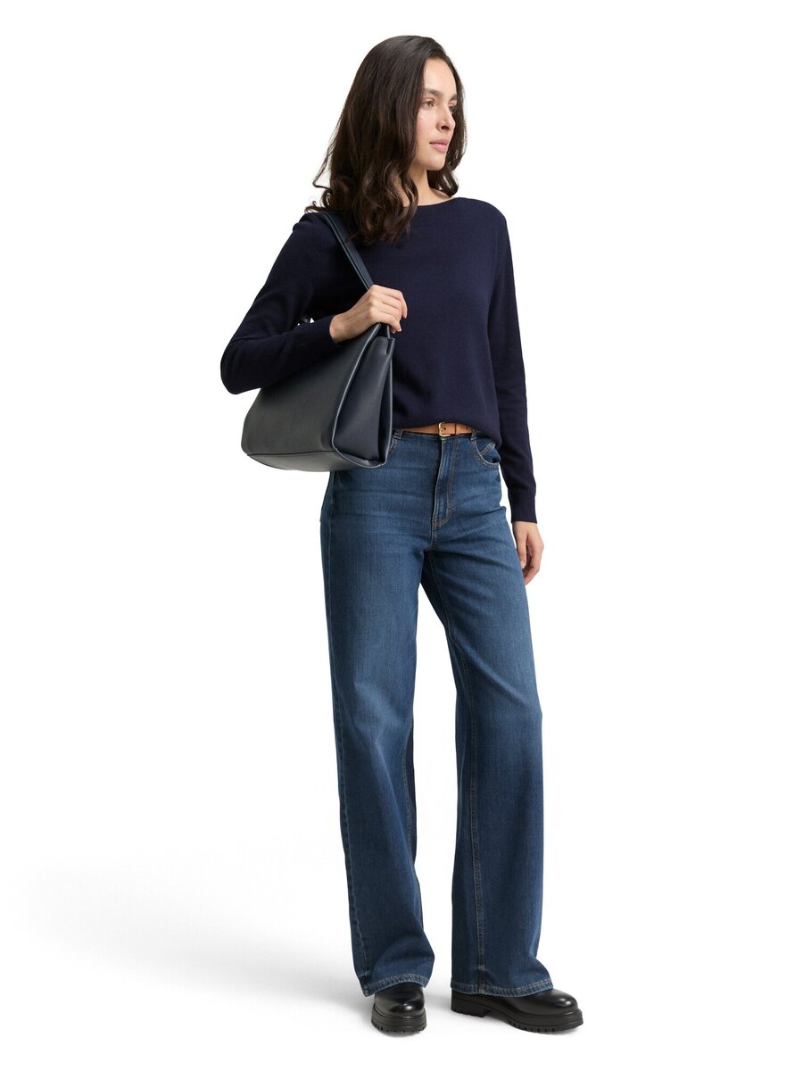 Pull van het merk Tom Tailor in het Blauw