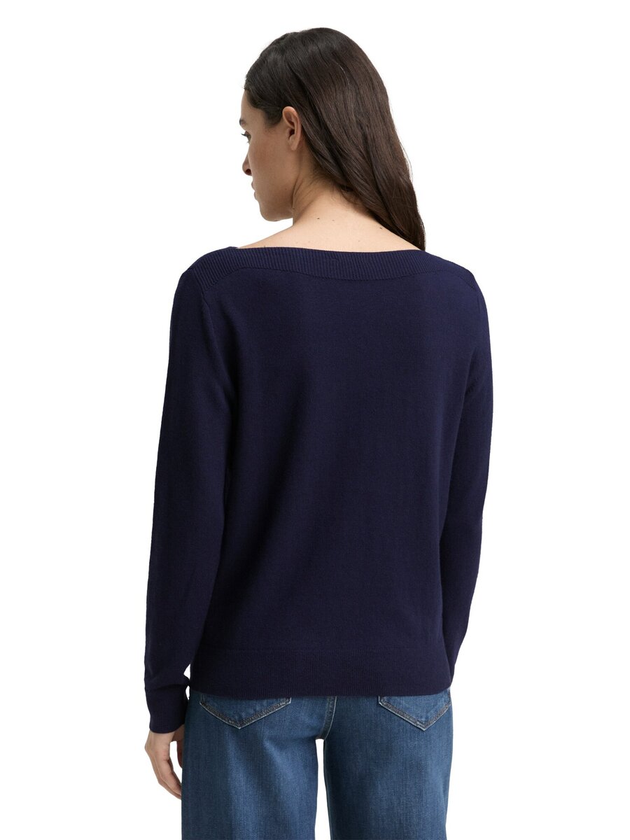 Pull van het merk Tom Tailor in het Blauw