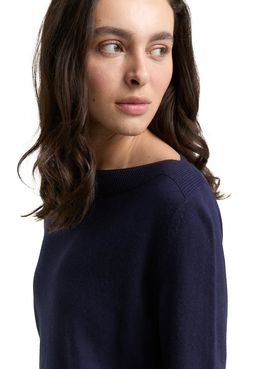 Pull van het merk Tom Tailor in het Blauw