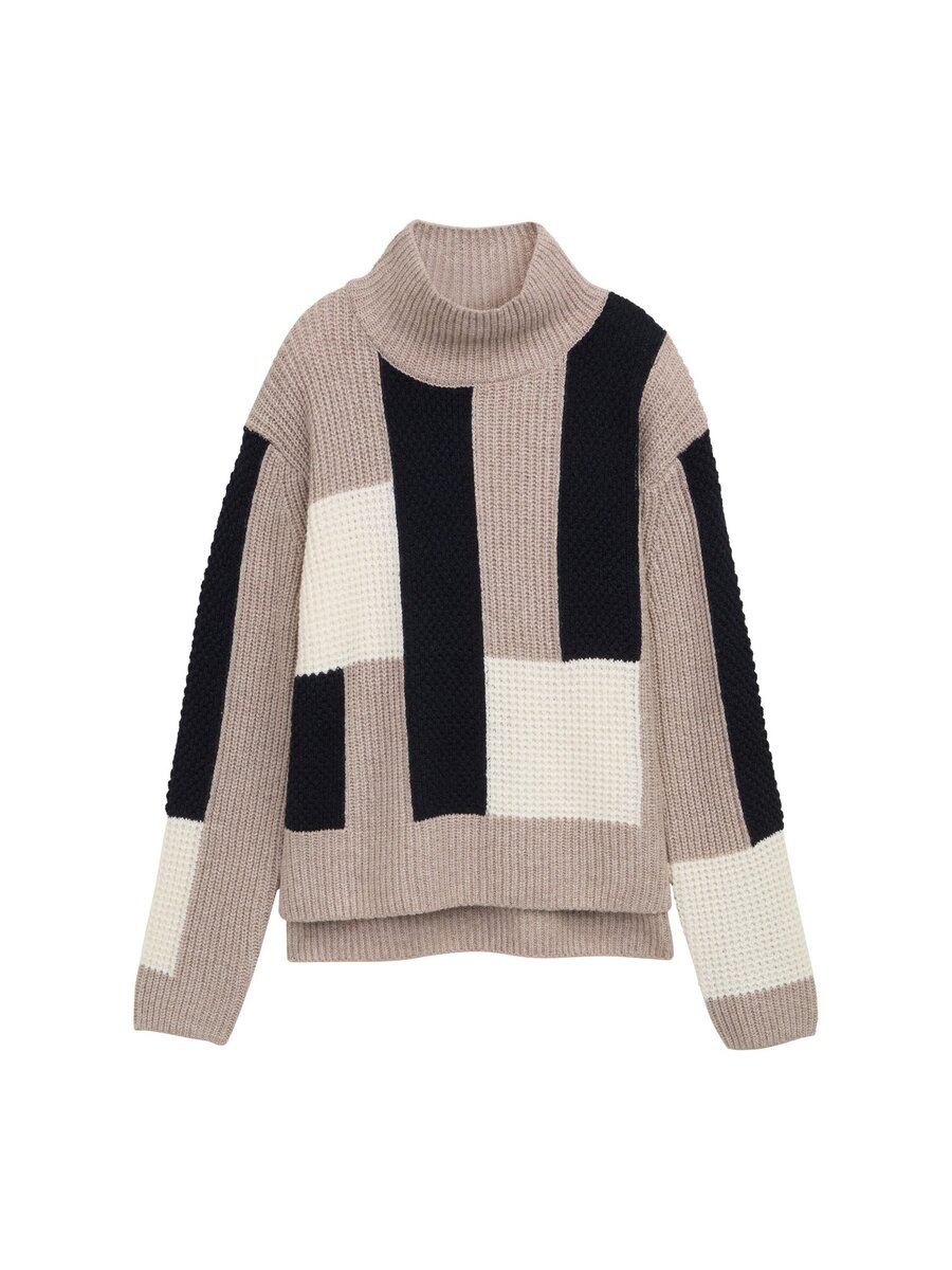 Pull van het merk Tom Tailor in het Beige Pull van het merk Tom Tailor in het Beige
