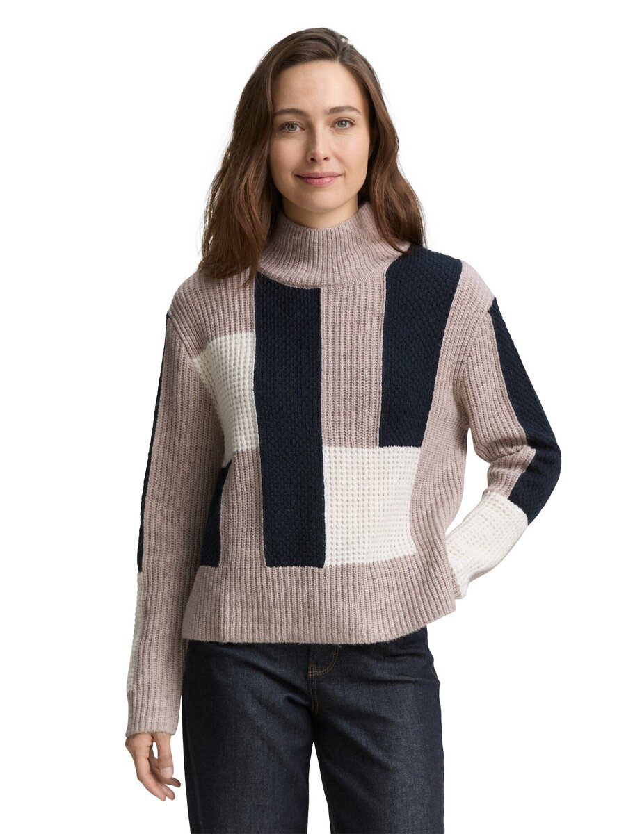 Pull van het merk Tom Tailor in het Beige