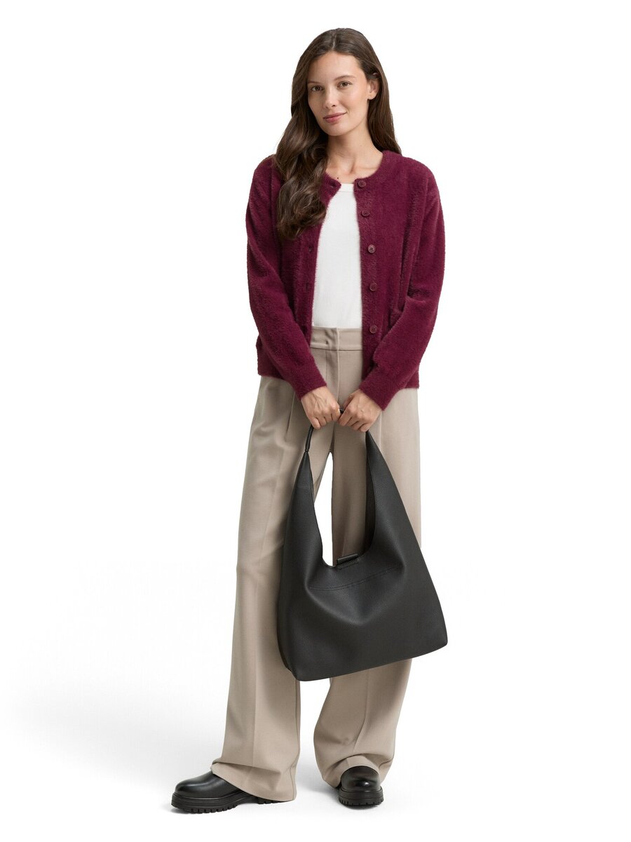 Cardigan van het merk Tom Tailor in het Bordeaux