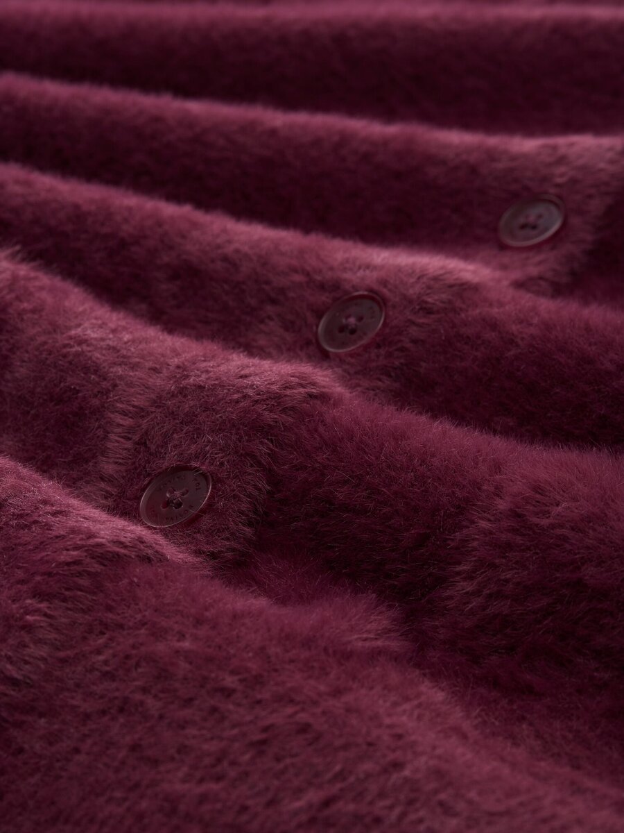 Cardigan van het merk Tom Tailor in het Bordeaux