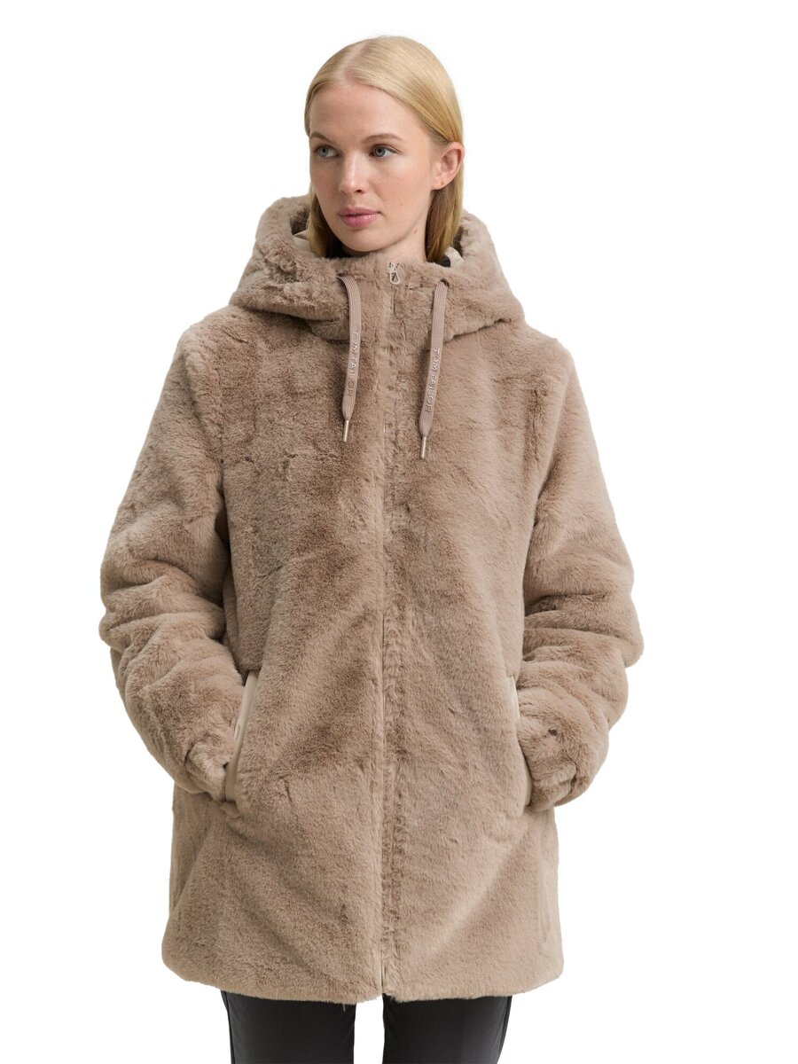 Jas van het merk Tom Tailor in het Beige