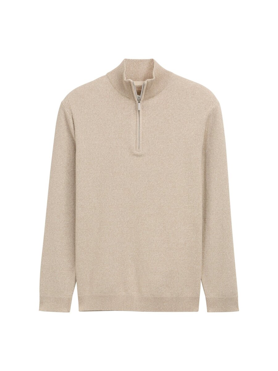 Pull van het merk Tom Tailor in het Beige Pull van het merk Tom Tailor in het Beige