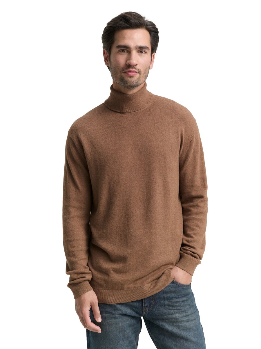 Pull van het merk Tom Tailor in het Bruin