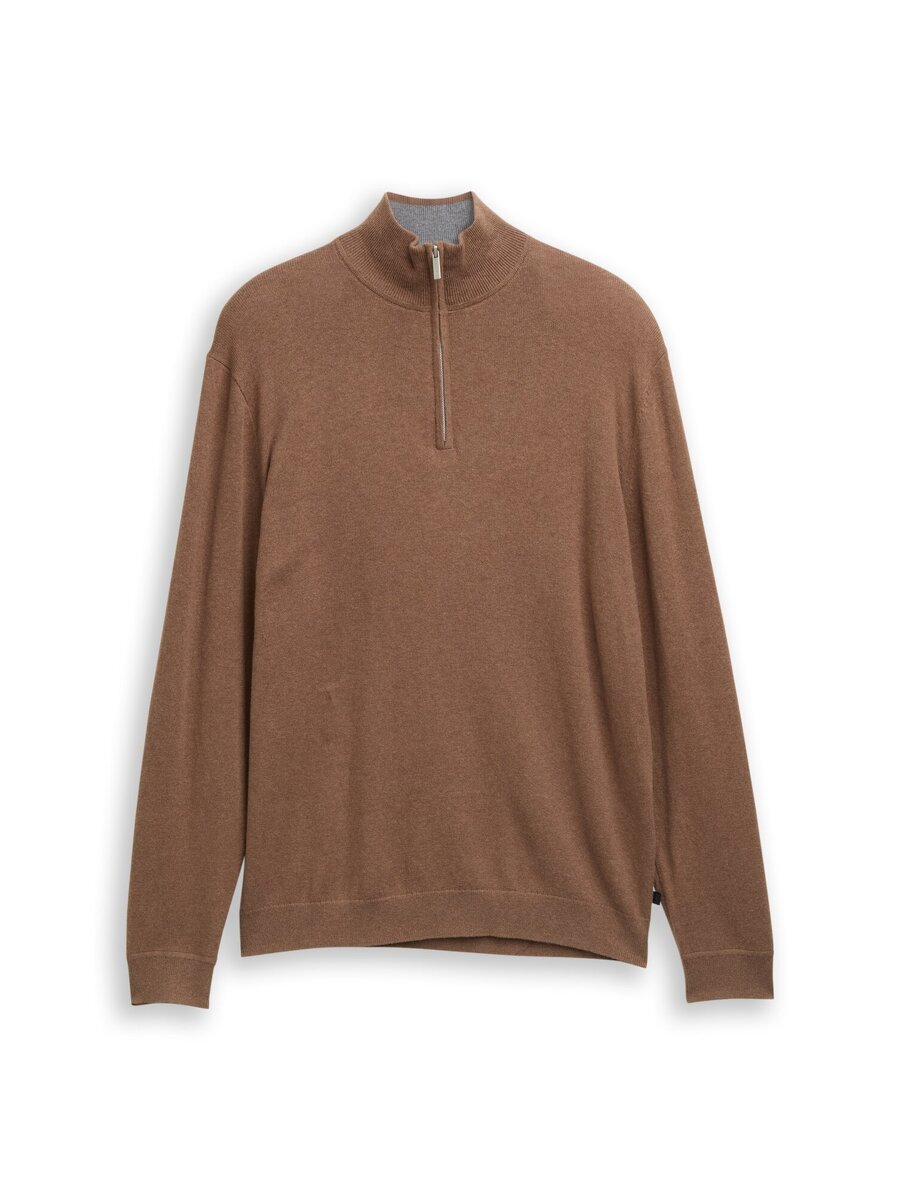 Pull van het merk Tom Tailor in het Bruin Pull van het merk Tom Tailor in het Bruin