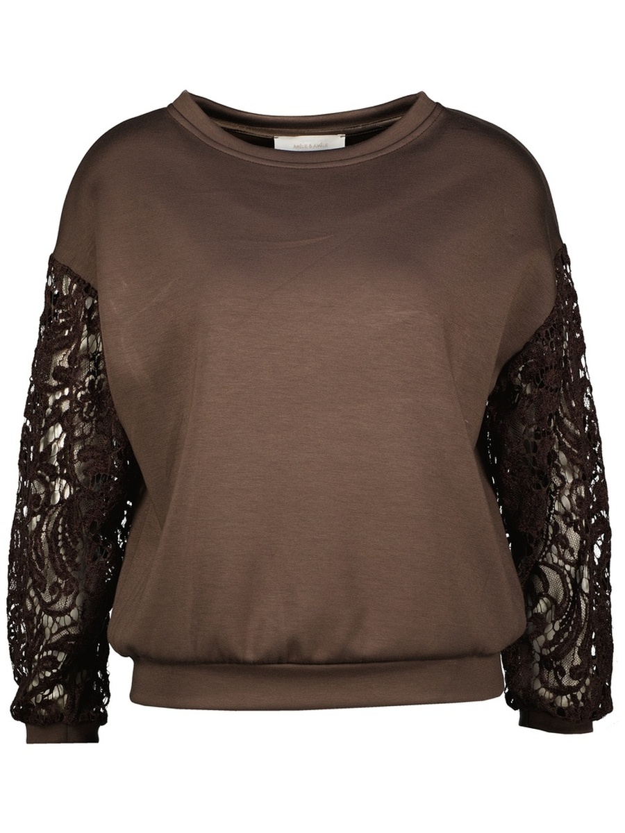 Sweater van het merk Amelie&amelie in het Bruin