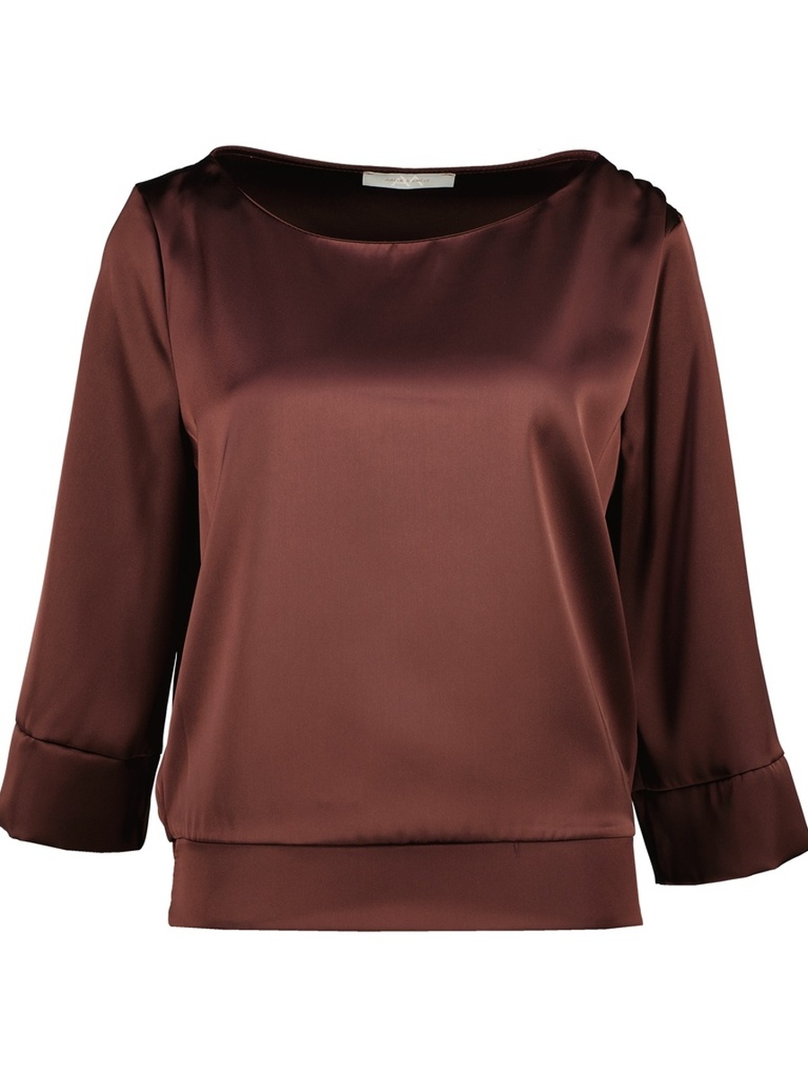 T-shirt van het merk Amelie&amelie in het Bordeaux T-shirt van het merk Amelie&amelie in het Bordeaux