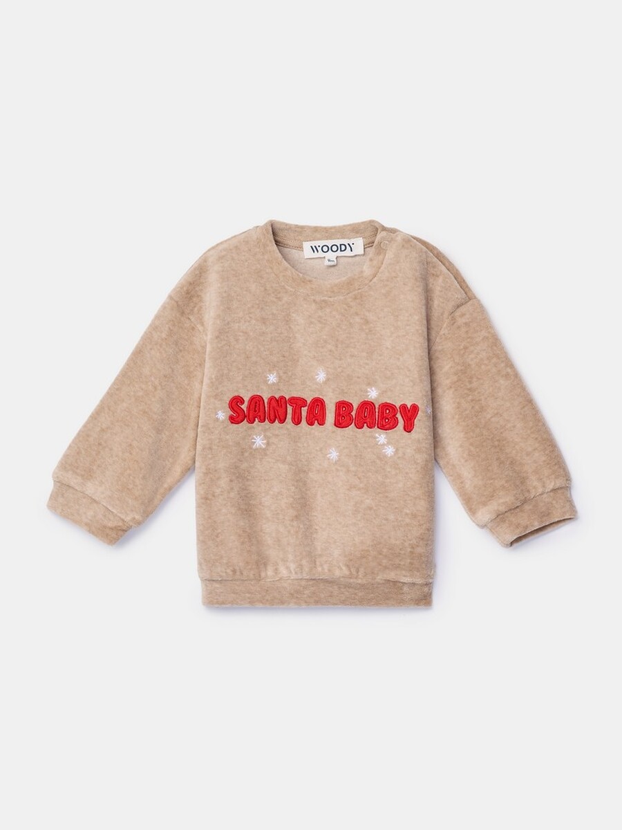 Pyjama van het merk Woody in het Beige