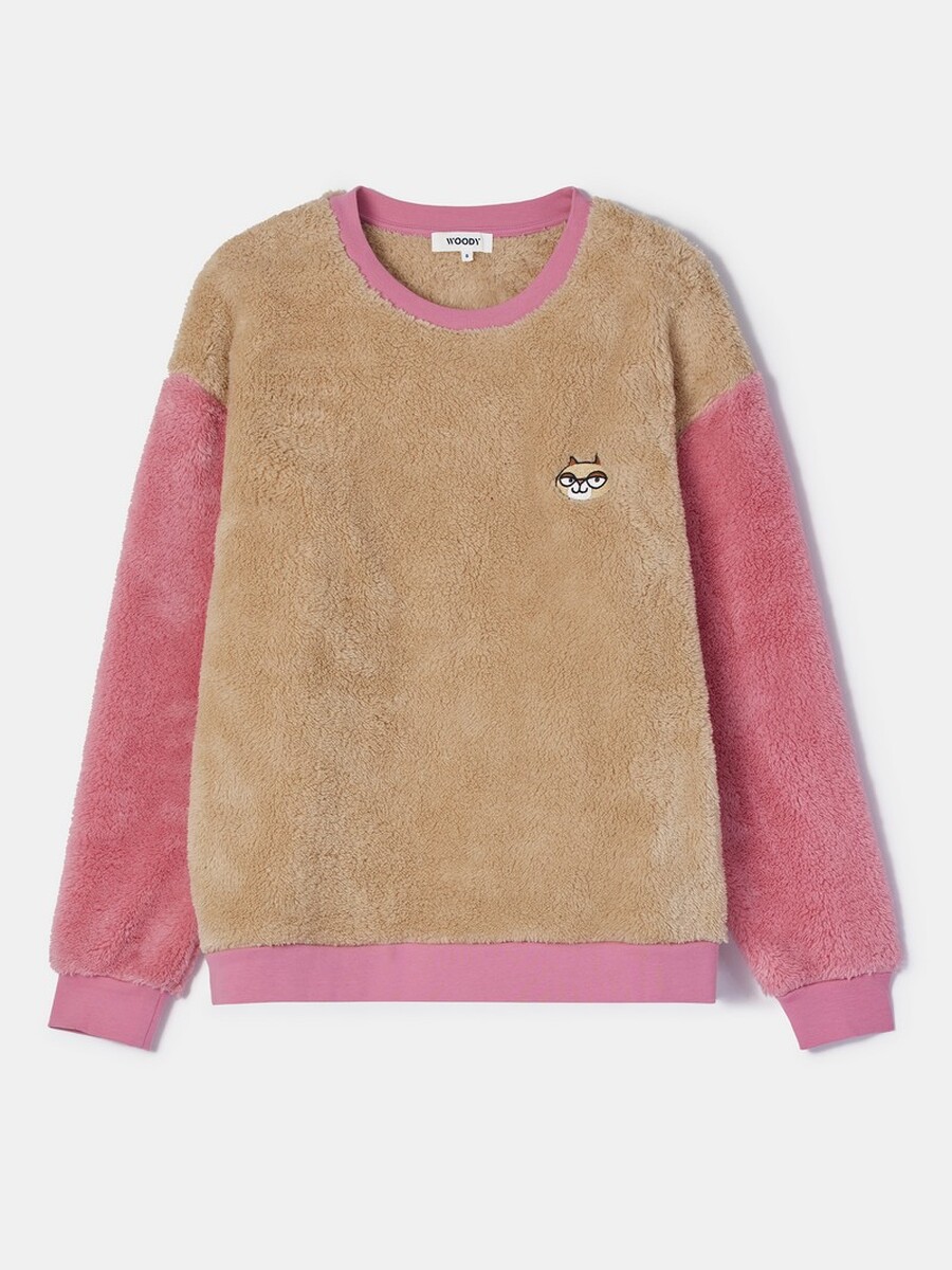 Pyjama van het merk Woody in het Beige