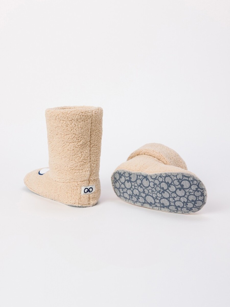 Pantoffels van het merk Woody in het Beige