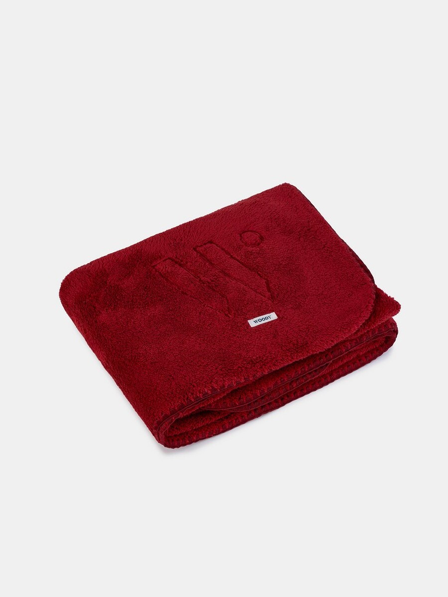 Deken van het merk Woody in het Rood