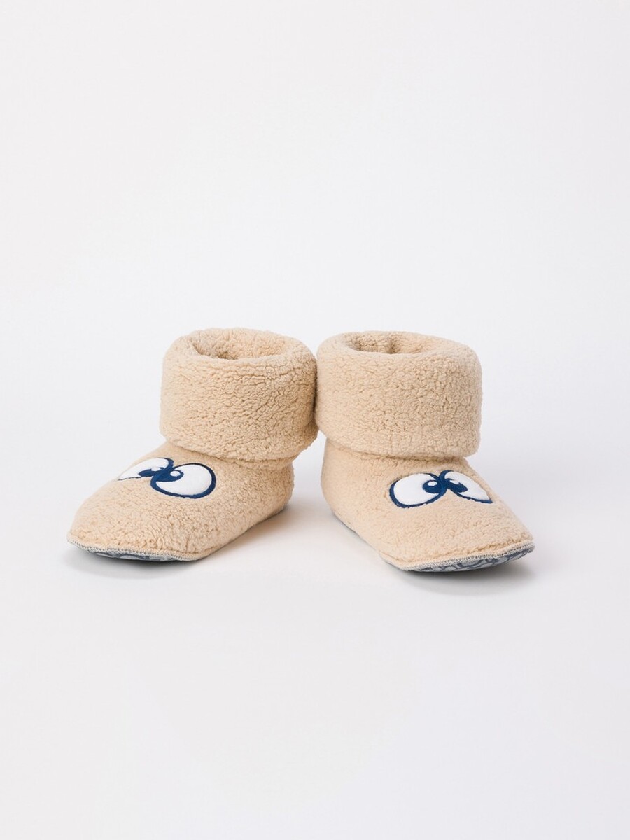 Pantoffels van het merk Woody in het Beige