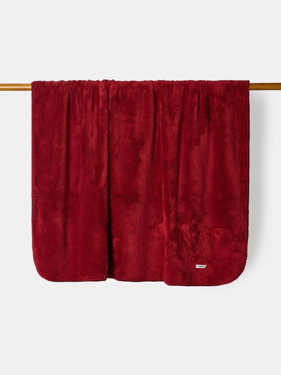 Deken van het merk Woody in het Rood
