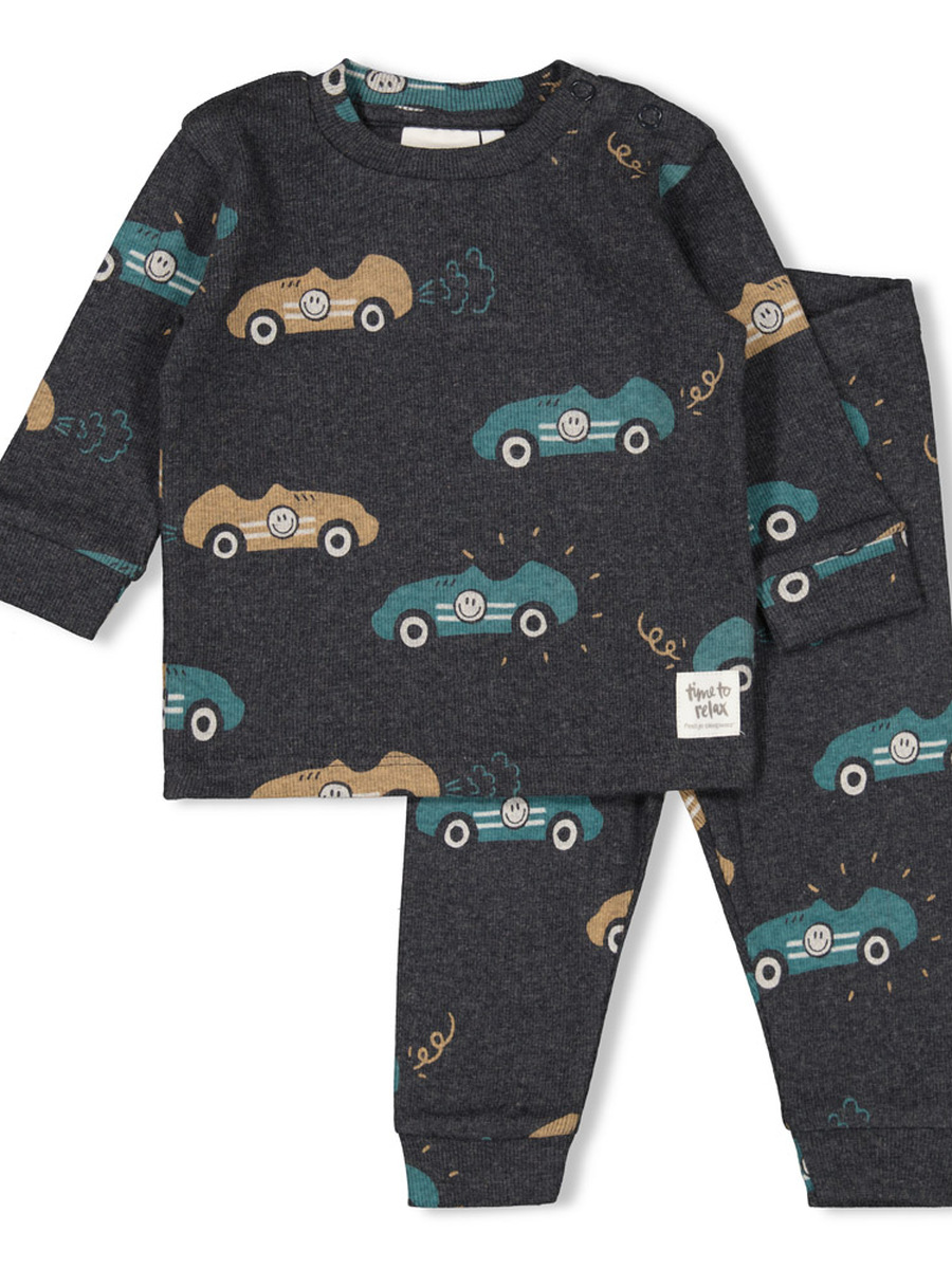 Pyjama van het merk Feetje in het Grijs
