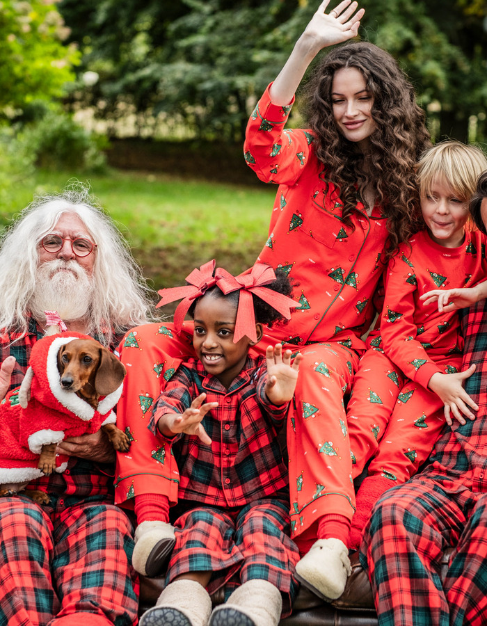 Woody's matching Christmas PJs