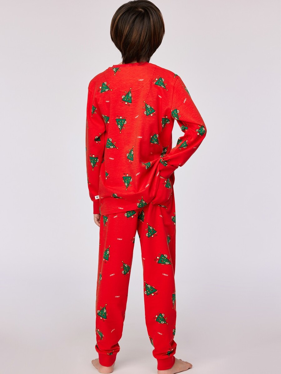 Pyjama van het merk Woody in het Rood