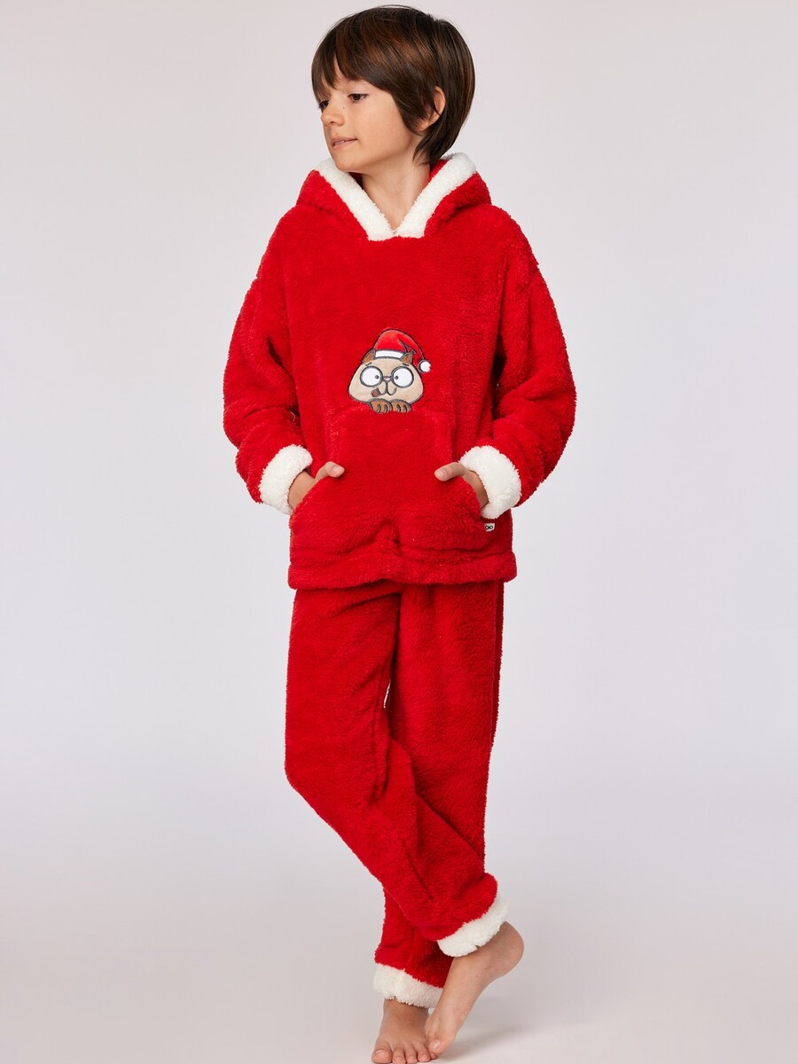 Pyjama van het merk Woody in het Rood