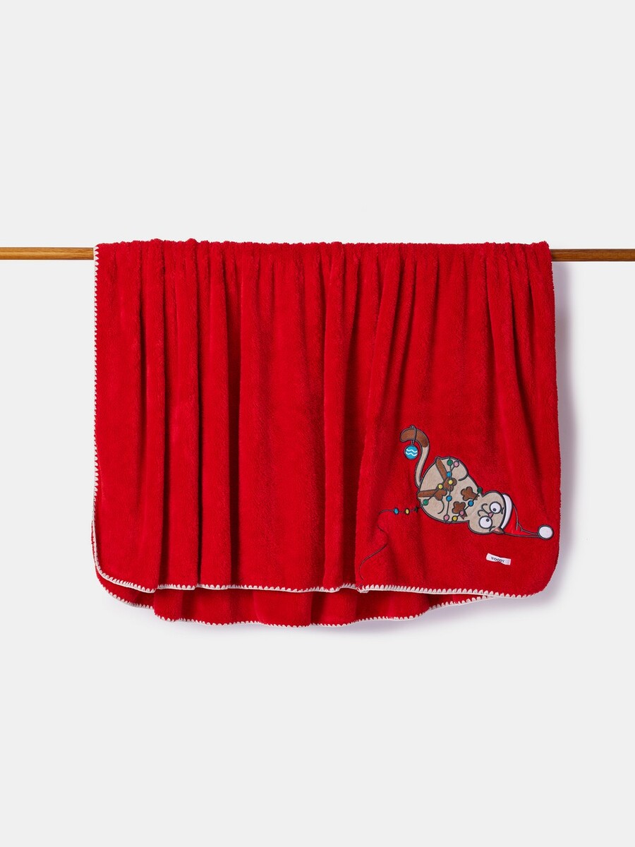 Deken van het merk Woody in het Rood