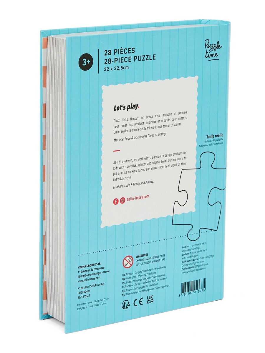 Puzzel van het merk Hello Hossy in het Blauw