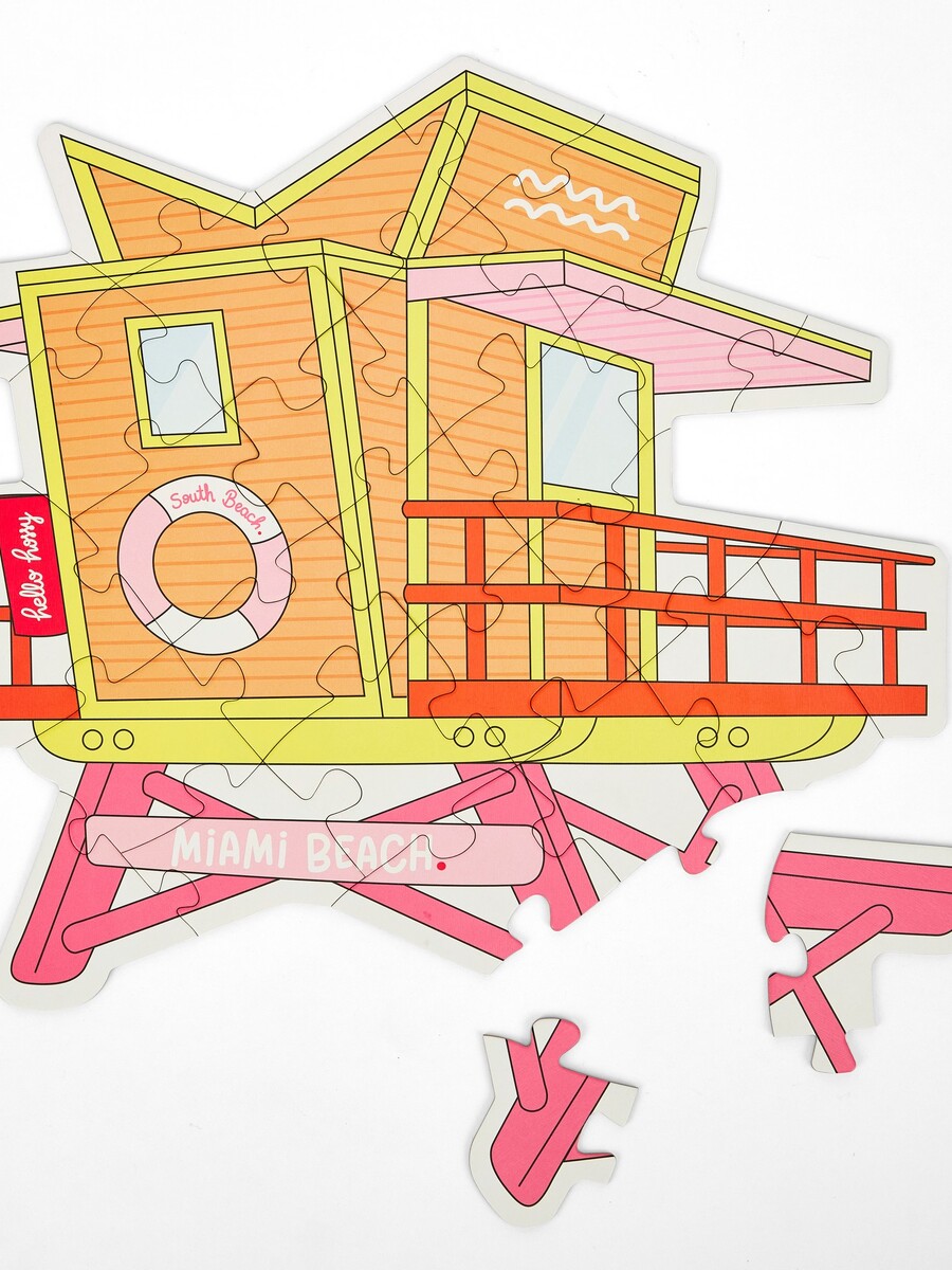 Puzzel van het merk Hello Hossy in het Blauw