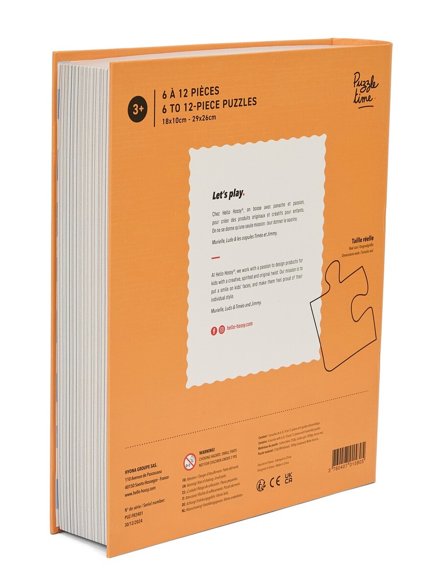 Puzzel van het merk Hello Hossy in het Oranje