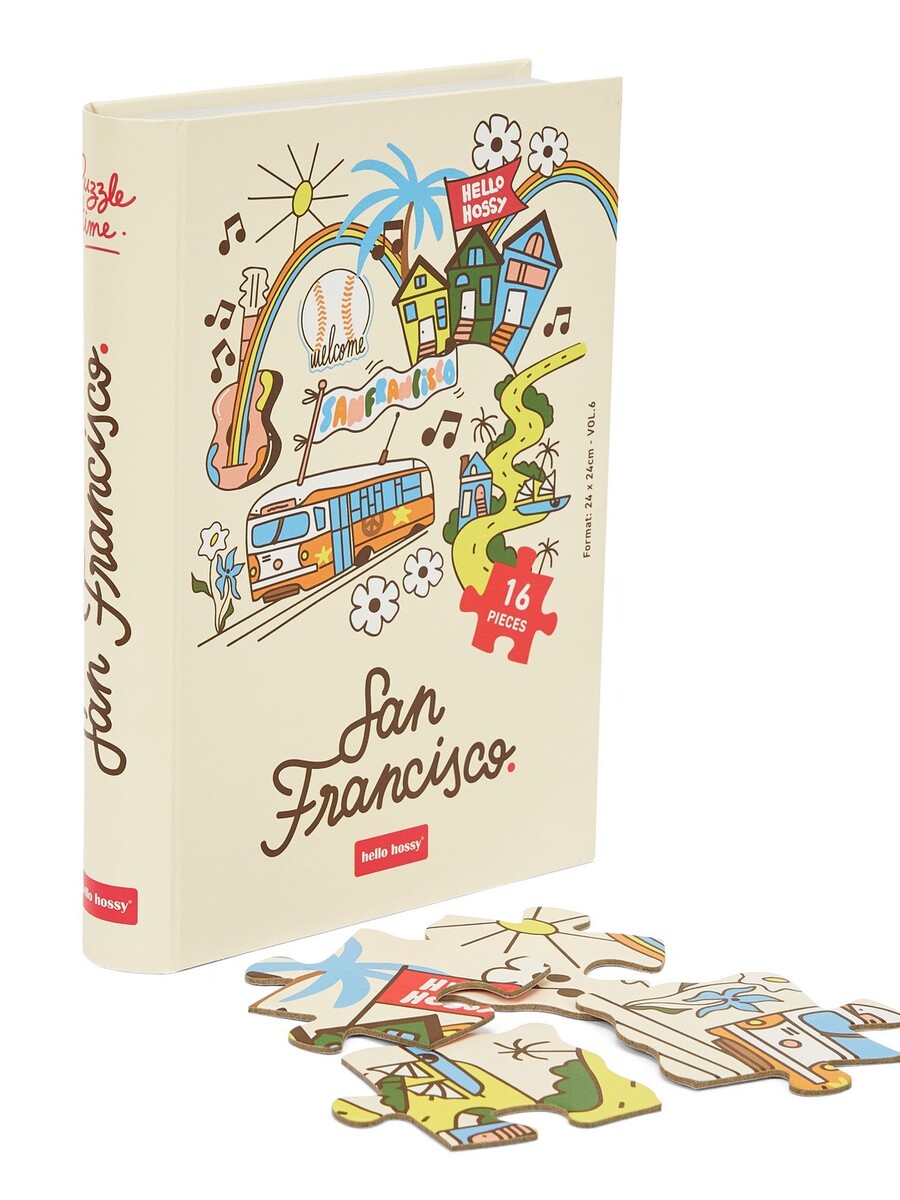 Puzzel van het merk Hello Hossy in het Beige