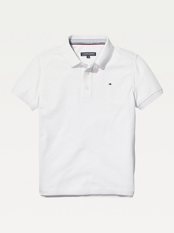 Polo van het merk Tommy Hilfiger in het Wit