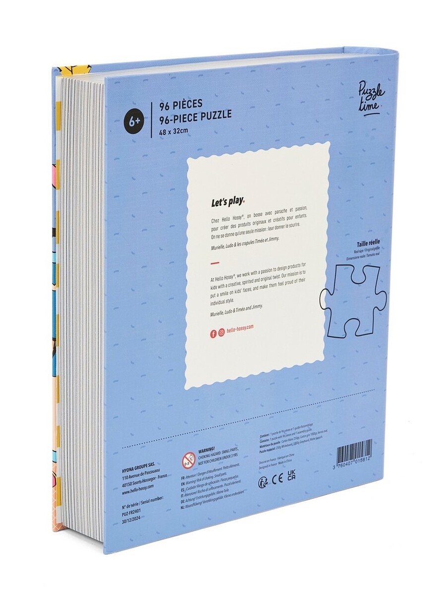 Puzzel van het merk Hello Hossy in het Blauw