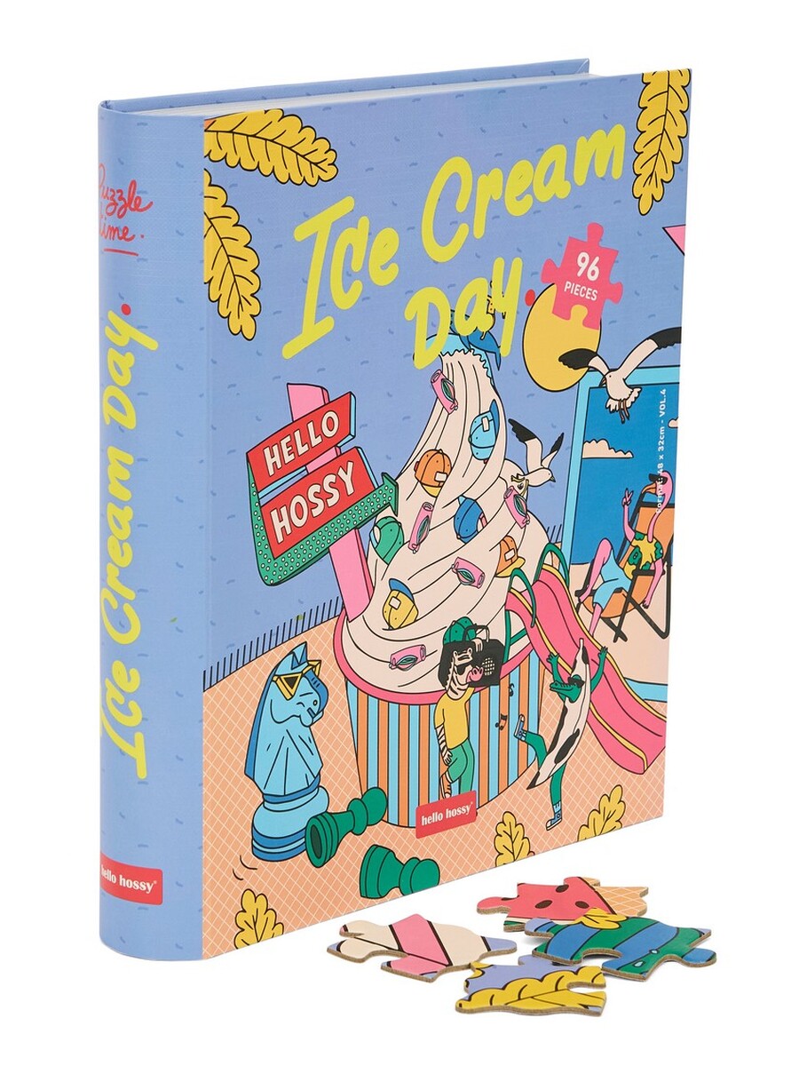 Puzzel van het merk Hello Hossy in het Blauw