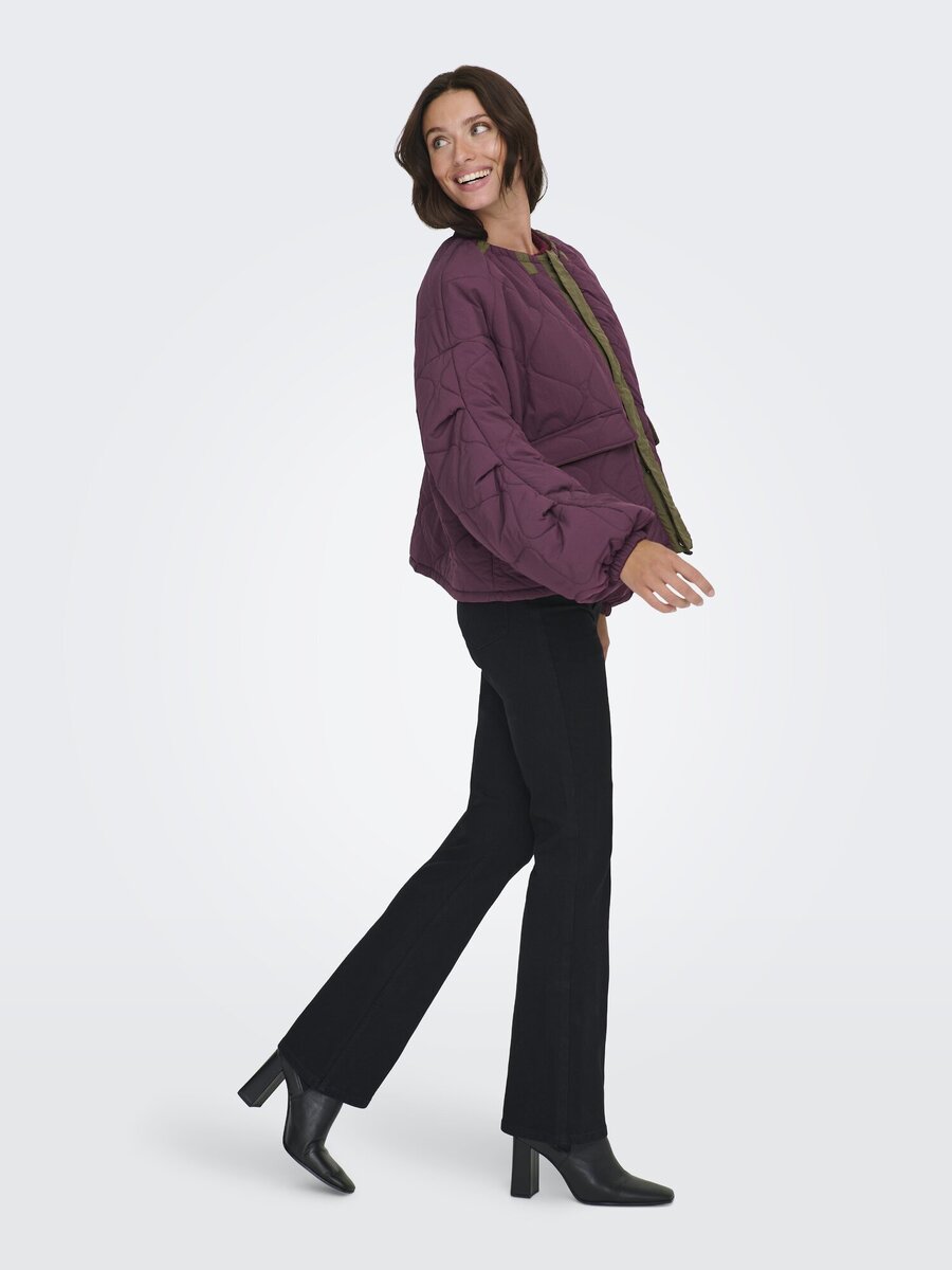 Jas van het merk Only in het Paars