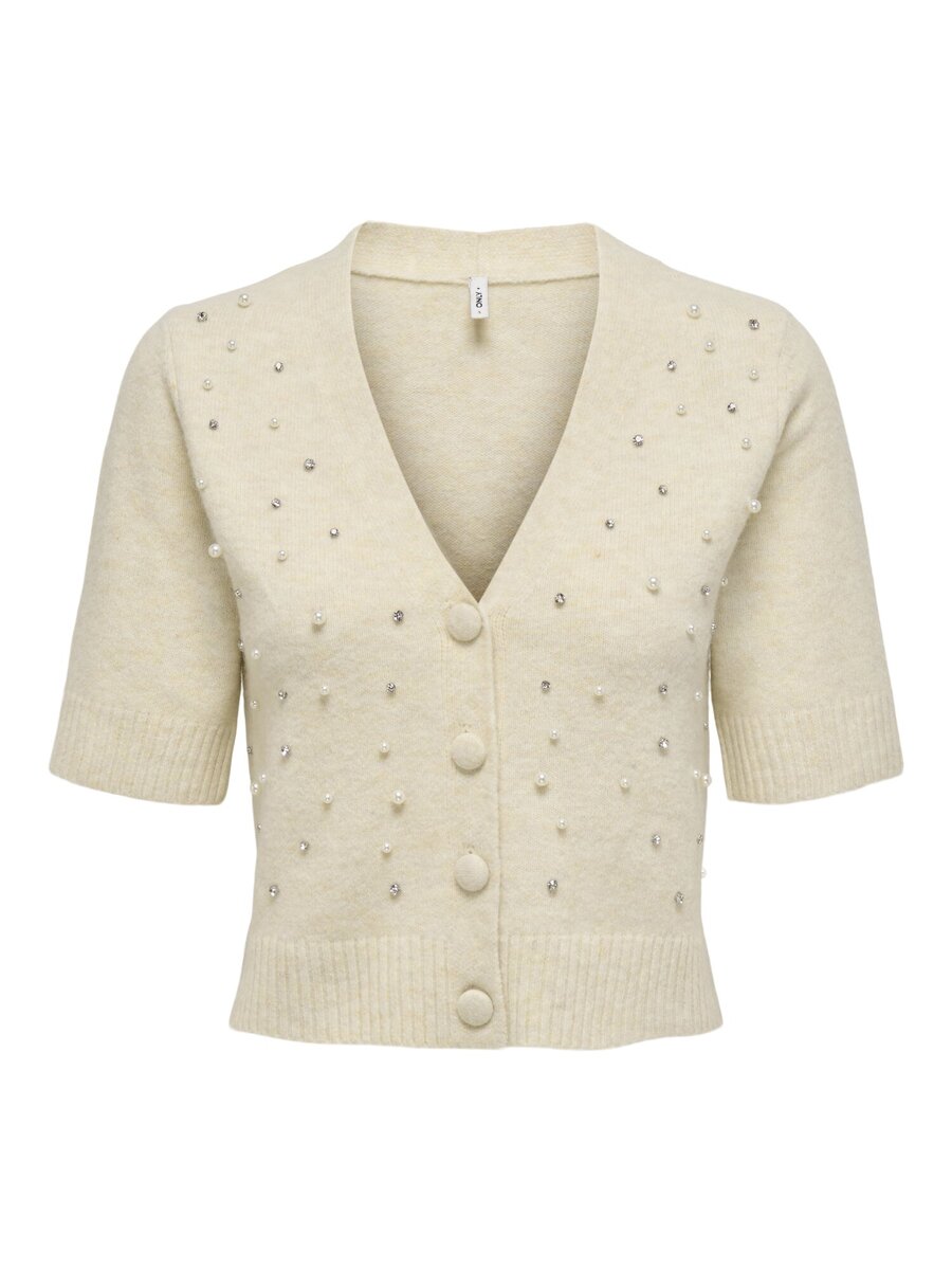 Cardigan van het merk Only in het Beige