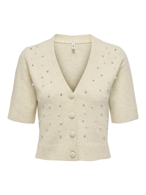 Cardigan van het merk Only in het Beige