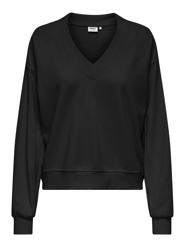 Sweater van het merk Only in het Zwart Sweater van het merk Only in het Zwart