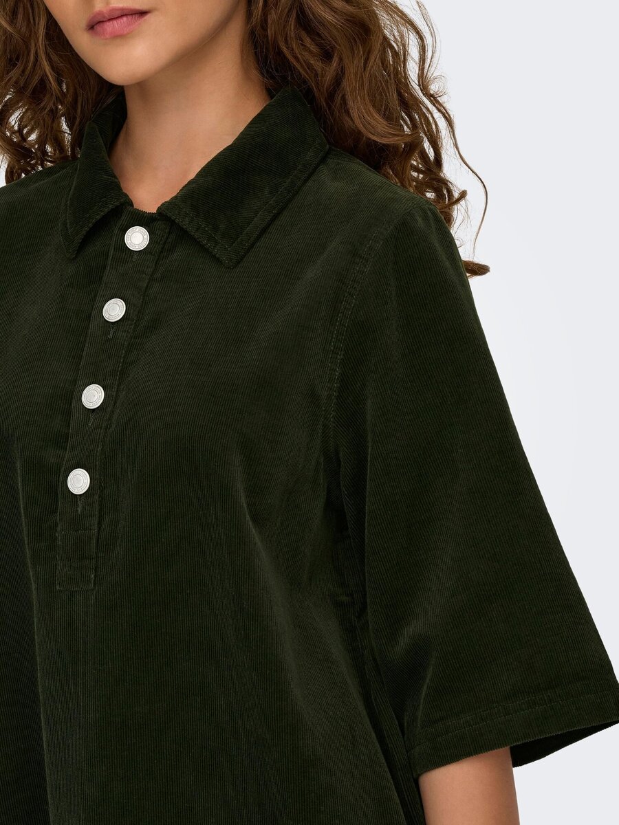 Kleed van het merk Only in het Kaki