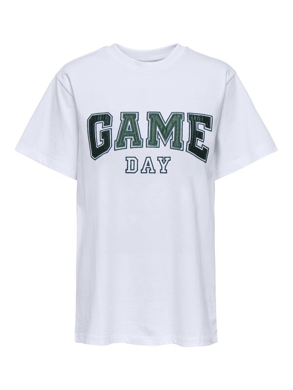 T-shirt van het merk Only in het Wit T-shirt van het merk Only in het Wit