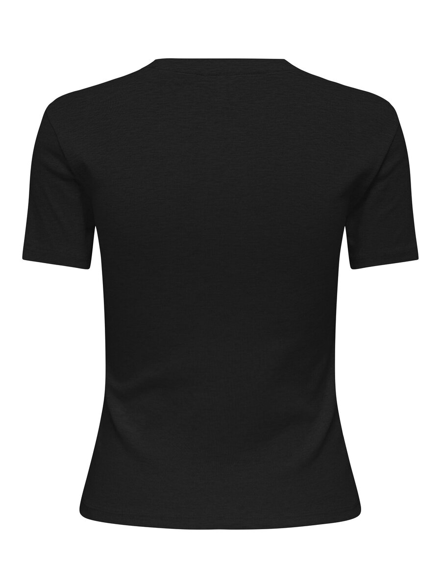 T-shirt van het merk Only in het Zwart T-shirt van het merk Only in het Zwart