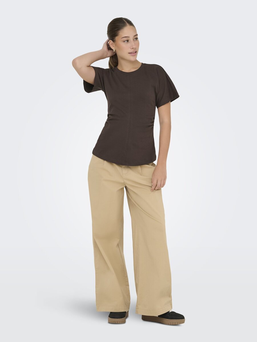 Top van het merk Only in het Bruin