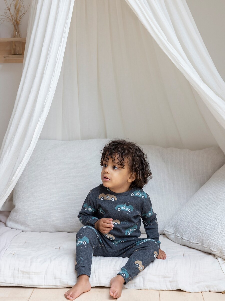 Pyjama van het merk Feetje in het Grijs