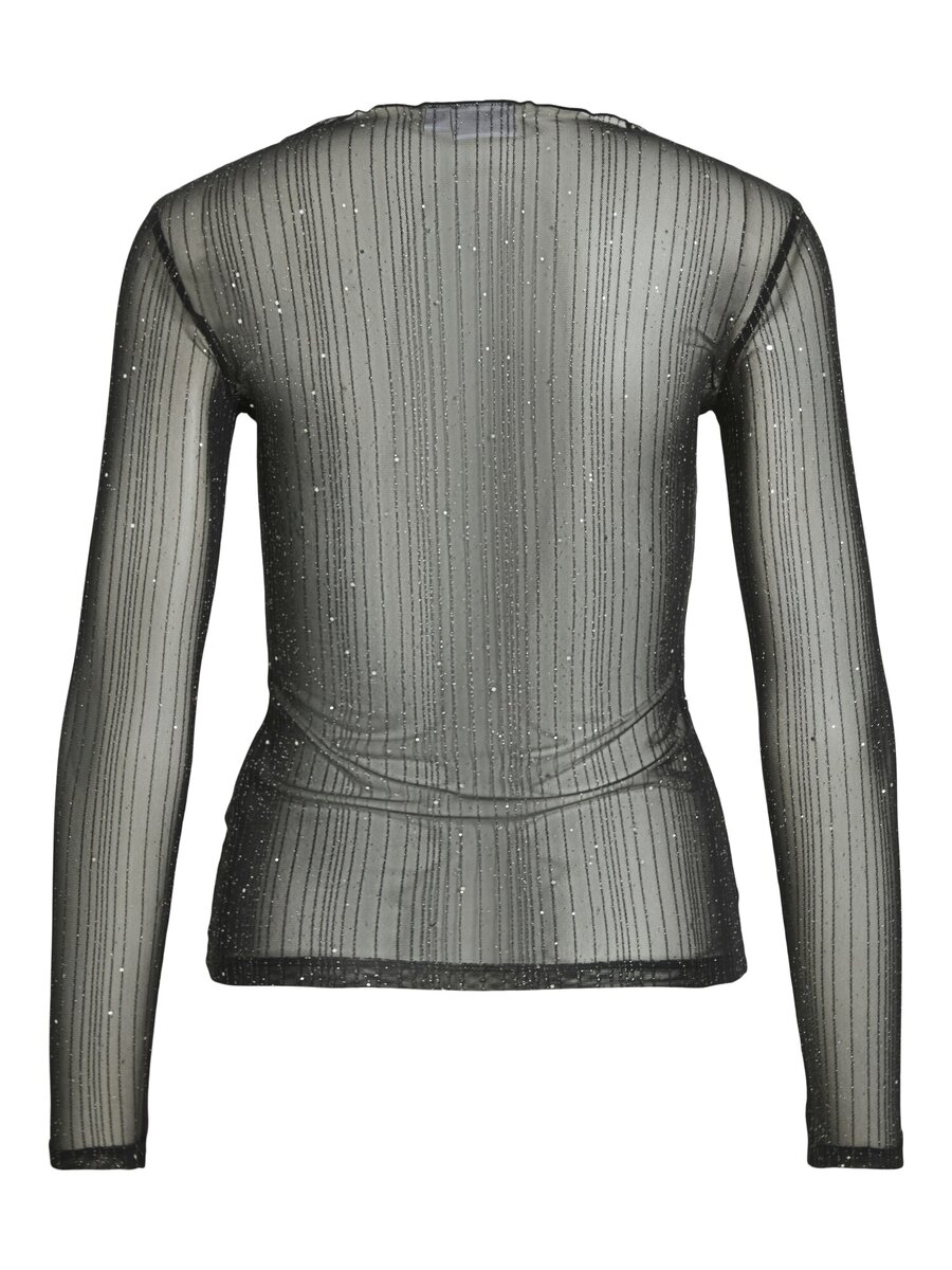 T-shirt van het merk Vila in het Zwart