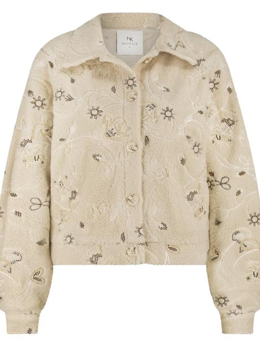 Gilet van het merk Nukus in het Beige Gilet van het merk Nukus in het Beige