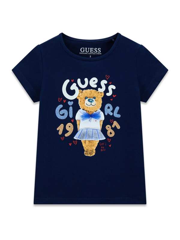 T-shirt van het merk Guess in het Marine T-shirt van het merk Guess in het Marine