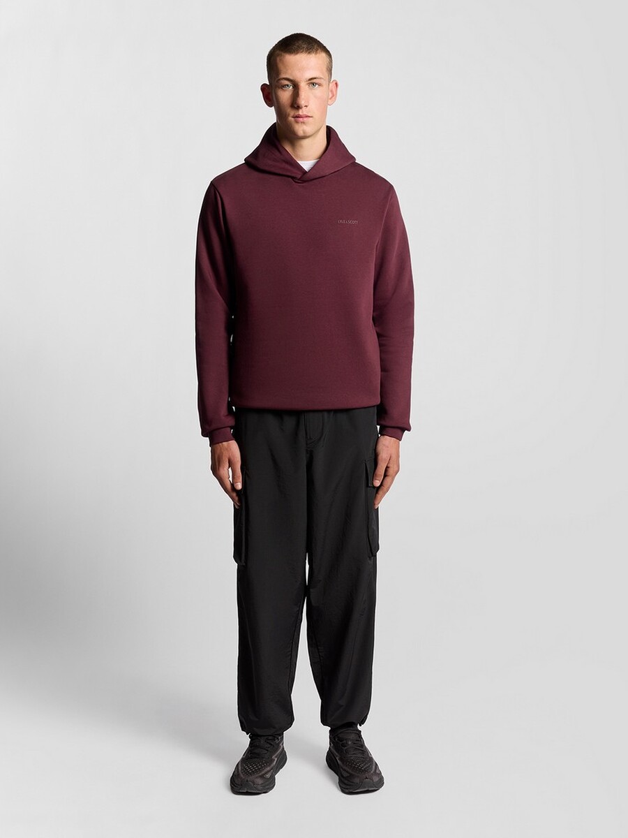 Sweater van het merk Lyle & Scott in het Bordeaux