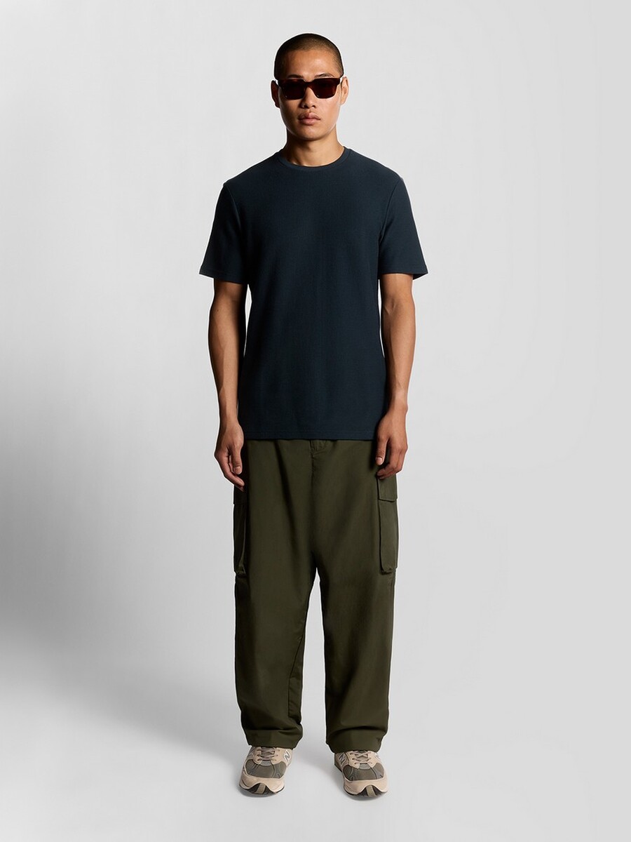 T-shirt van het merk Lyle & Scott in het Marine