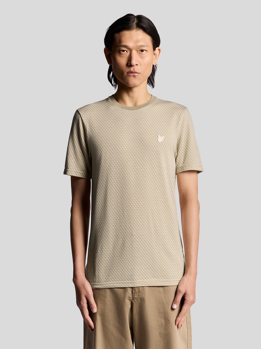 T-shirt van het merk Lyle & Scott in het Beige