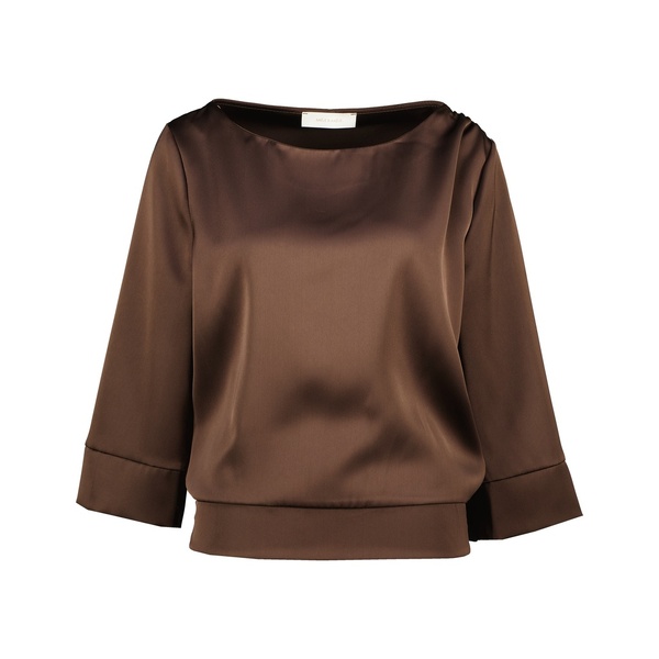 T-shirt van het merk Amelie&amelie in het Bruin T-shirt van het merk Amelie&amelie in het Bruin