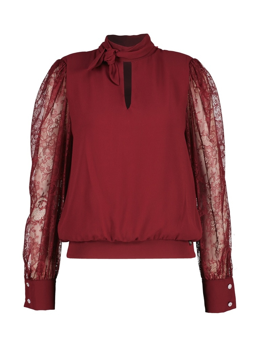 Bloes van het merk Amelie&amelie in het Bordeaux Bloes van het merk Amelie&amelie in het Bordeaux