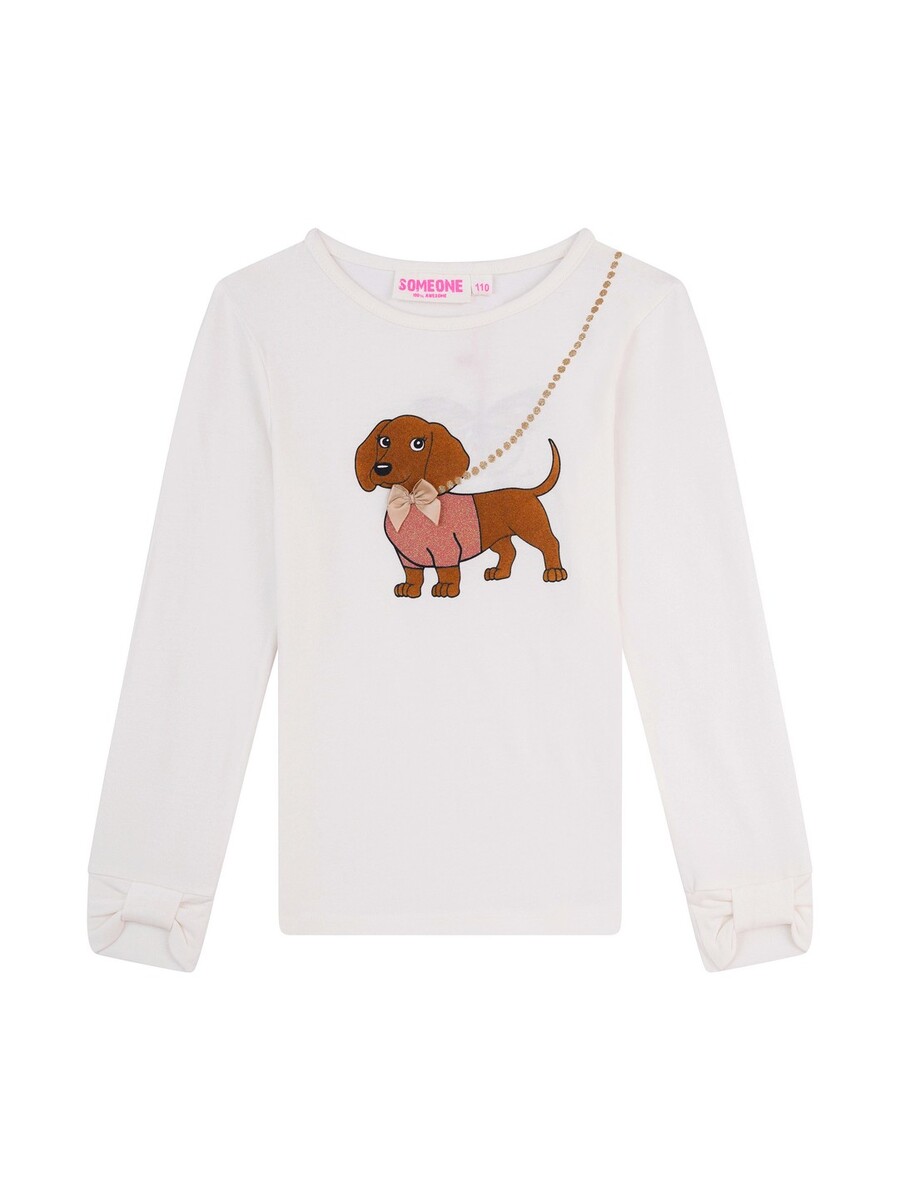 T-shirt van het merk Someone in het Ecru