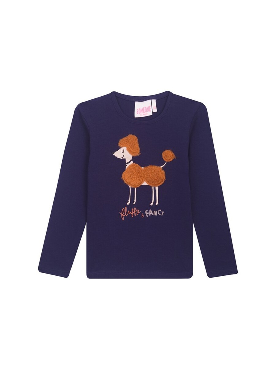 T-shirt van het merk Someone in het Marine